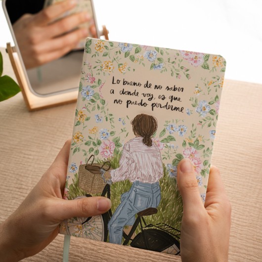 SET CADERNO PREMIUM A5 COM ESFEROGRÁFICA ANA MARIN