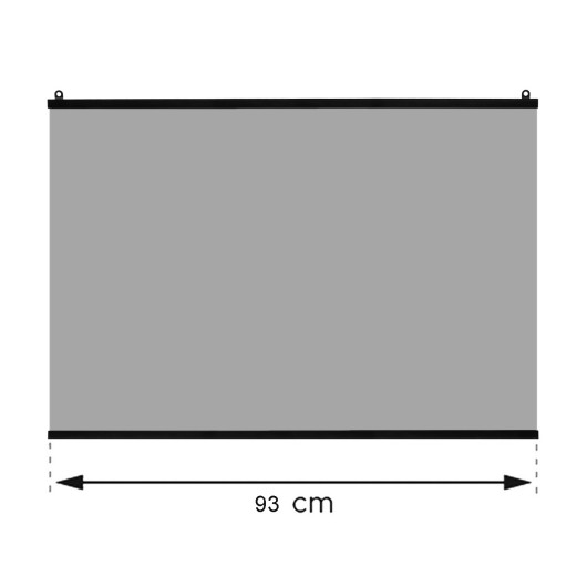 BARRA PARA PENDURAR POSTERS 93 CM POSTER HORIZONTAL NEGRO
