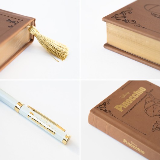 SET DE CADERBO PREMIUM A5 COM CANETA DISNEY PINÓQUIO