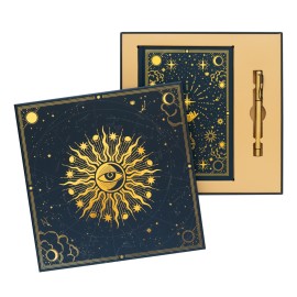 SET CADERNO PREMIUM A5 COM ESFEROGRÁFICA ASTRAL