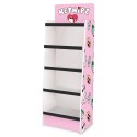 EXPOSITOR 1/4 PALET CARTÃO 5 PRATELEIRAS KETNIPZ (SEM ITENS)