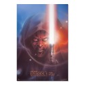 POSTER STAR WARS EPISODIO 1 A AMEAÇA FANTASMA 25 ANIVERSARIO