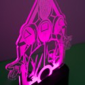 LAMPADA LED DE MESA SQUID GAME