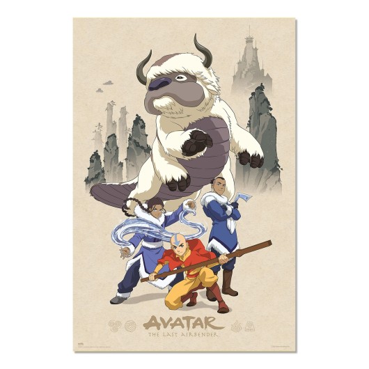 POSTER AVATAR A LENDA DE AANG