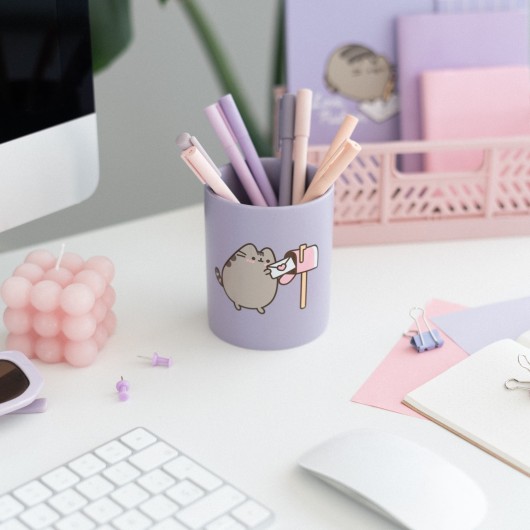 PORTA-LÁPIS CERÂMICA PUSHEEN MOMENTS