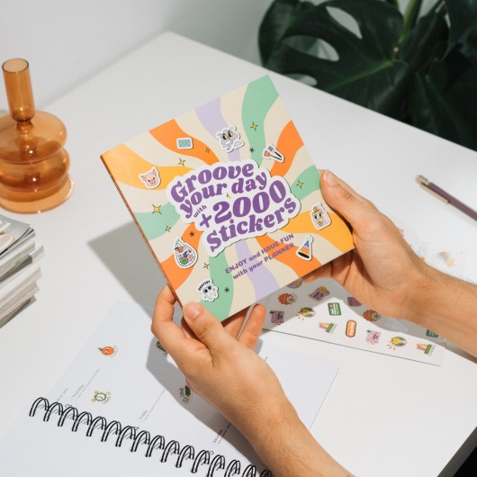 LIVRO DE AUTOCOLANTES GROOVE YOUR DAY