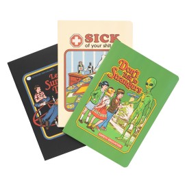 PACK 3 CADERNOS A5 STEVEN RHODES