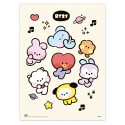 CONJUNTO MINIPOSTERS BT21