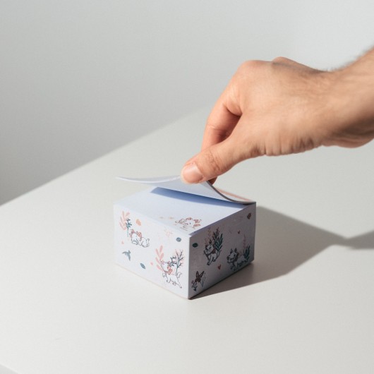 MEMO BLOCK DISNEY BONJOUR MARIE