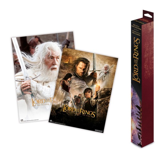 CONJUNTO MINIPOSTERS O SENHOR DOS ANÉIS