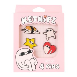 CONJUNTO DE 4 PINS KETNIPZ 2