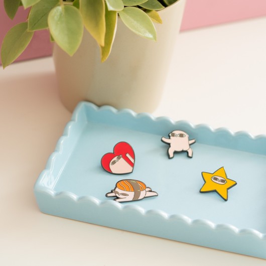 CONJUNTO DE 4 PINS KETNIPZ