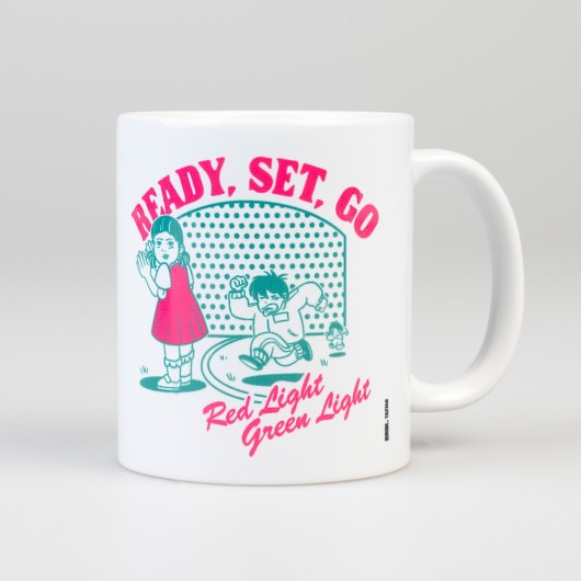 CANECA SQUID GAME LUZ VERMELHA, LUZ VERDE
