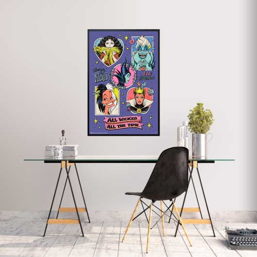 POSTER DISNEY VILÃOS