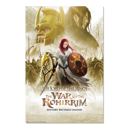 POSTER O SENHOR DOS ANEIS A GUERRA DOS ROHIRRIM
