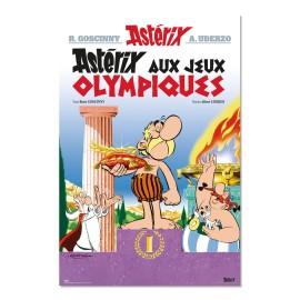 POSTER ASTERIX E OBELIX JOGOS OLIMPICOS