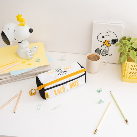 ESTOJO RETANGULAR DUPLO SNOOPY LAZY DAYS
