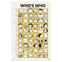 PÓSTER SNOOPY WHO S WHO