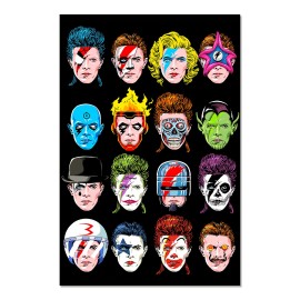 POSTER BUTCHER BILLY THE FLOATING HEADS OF DAVID
