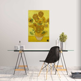 PÓSTER VAN GOGH MUSEUM GIRASOLES 2