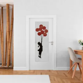 POSTER PORTA BRANDALISED GIRL FLOATING ORIGINAL 2