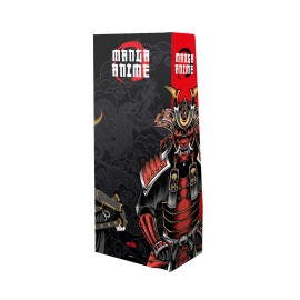 EXPOSITOR 1/4 PALET CARTÃO 5 PRATELEIRAS ANIME/MANGA (SEM ITENS)
