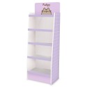 EXPOSITOR 1/4 PALET CARTÃO 5 PRATELEIRAS PUSHEEN MOMENTS (SEM ITENS)