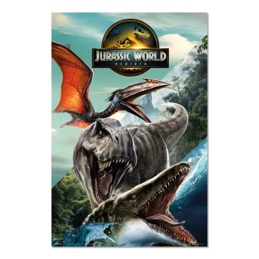 POSTER JURASSIC WORLD REBIRTH