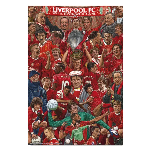POSTER LENDAS DO LIVERPOOL