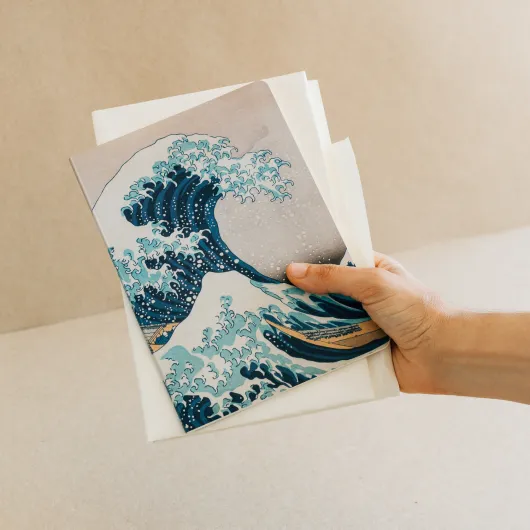 PACK 3 CADERNOS A5 A GRANDE ONDA DE KANAGAWA HOKUSAI