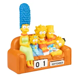 CALENDARIO PERPETUO 3D THE SIMPSONS FAMILIA