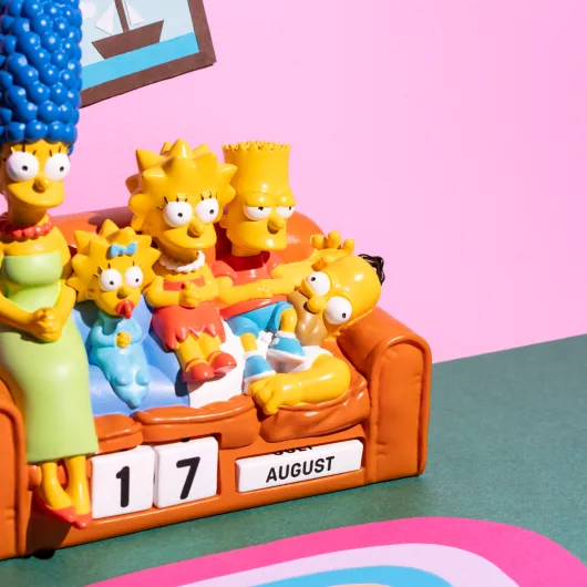 CALENDARIO PERPETUO 3D THE SIMPSONS FAMILIA