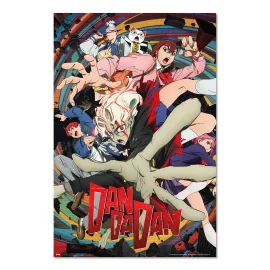 POSTER DAN DA DAN TEMPORADA 1 PERSONAGENS