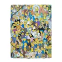 PASTA COM ELASTICOS PREMIUM THE SIMPSONS