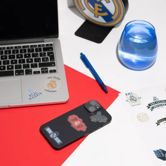 AUTOCOLANTES REUTILIZAVEIS REAL MADRID