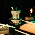 PORTA-LÁPIS COM CONJUNTO DE ESCRITA HARRY POTTER