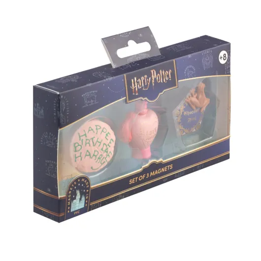 CONJUNTO DE 3 IMANS HARRY POTTER GRUPO 1