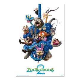 POSTER DISNEY ZOOTROPOLIS 2