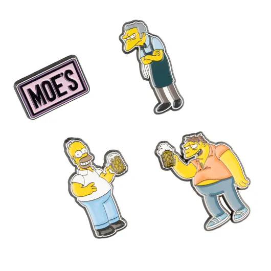 SET DE 4 PINS THE SIMPSONS TABERNA DE MOE
