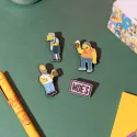 SET DE 4 PINS THE SIMPSONS TABERNA DE MOE