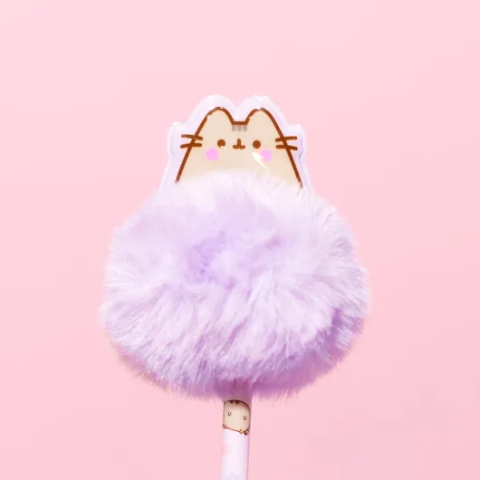 CONJUNTO 10 ESFEROGRAFICAS COM POMPON PUSHEEN MOMENTS