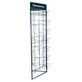 GRELHA SOLTA EXP0048 BIOMBO CALENDÁRIOS 30X30/A3/DELUXE NEGRO (SEM CONTEÚDO)