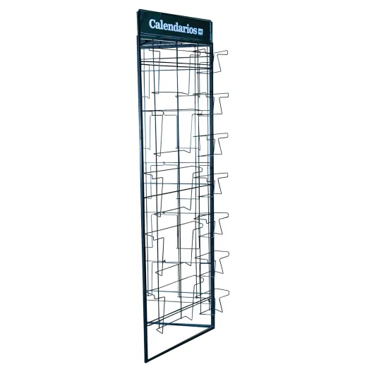 GRELHA SOLTA EXP0048 BIOMBO CALENDÁRIOS 30X30/A3/DELUXE NEGRO (SEM CONTEÚDO)