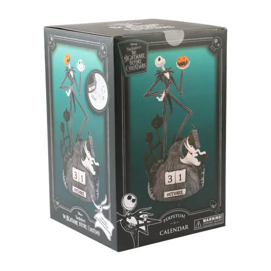 CALENDÁRIO PERPÉTUO 3D DISNEY THE NIGHTMARE BEFORE CHRISTMAS