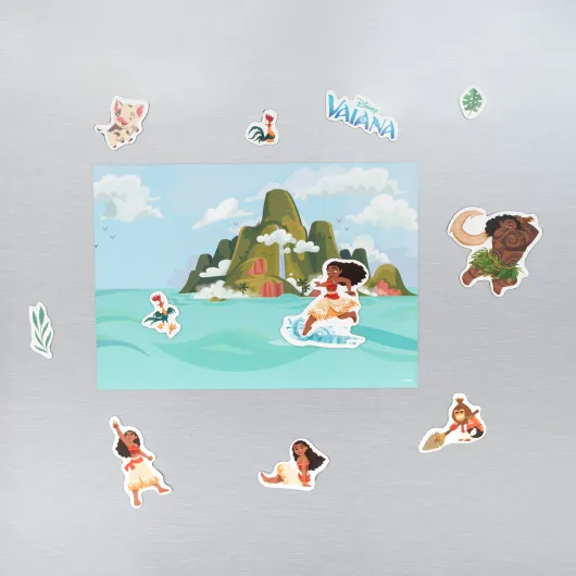 SET DE IMÃS TROQUELADOS DISNEY VAIANA
