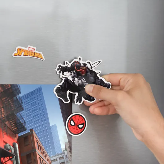 SET DE IMÃS TROQUELADOS MARVEL SPIDER-MAN