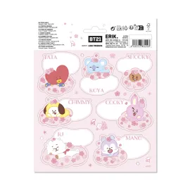 ETIQUETAS ADESIVAS PREMIUM BT21 2