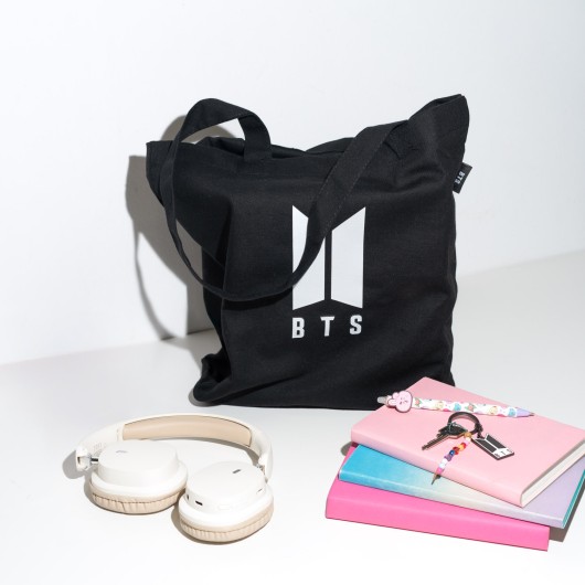 TOTE BAG BTS LOGÓTIPO