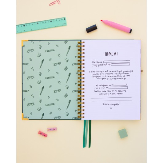 CADERNO PREMIUM A4 PEDRITA PARKER PARA PROFESSORES
