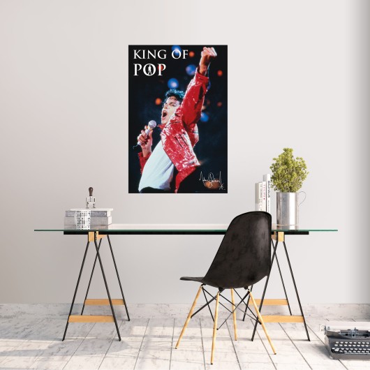 POSTER MICHAEL JACKSON KING OF POP